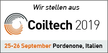 COILTECH Pordenone, Italia | 25-26 Settembre | Padiglione 7, A17/19